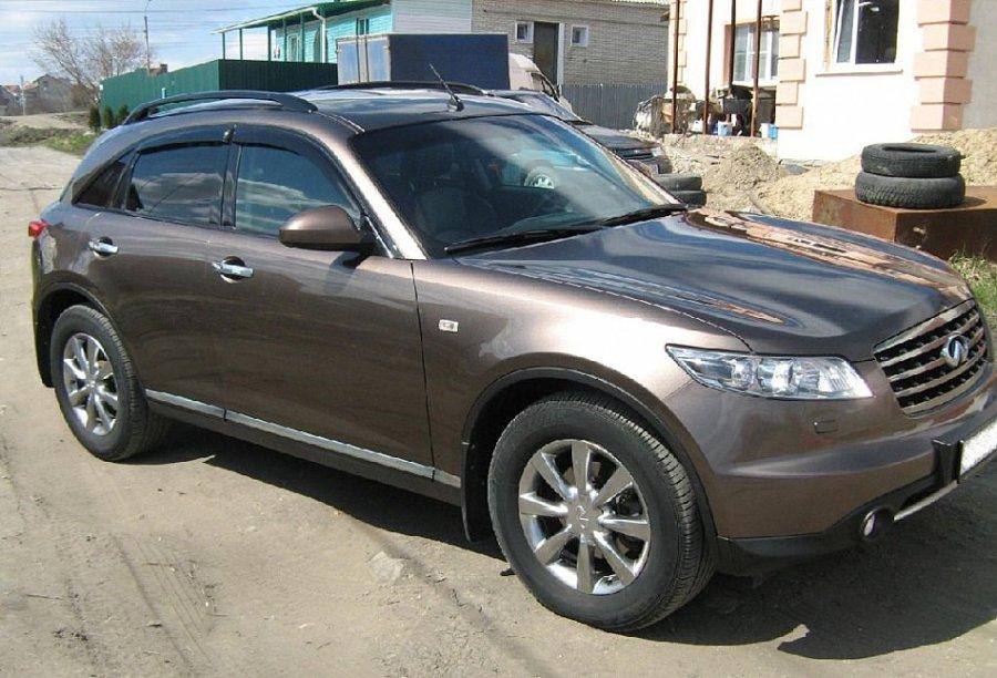 

Дефлекторы окон (ветровики) INFINITI FX37/QX70 2008-