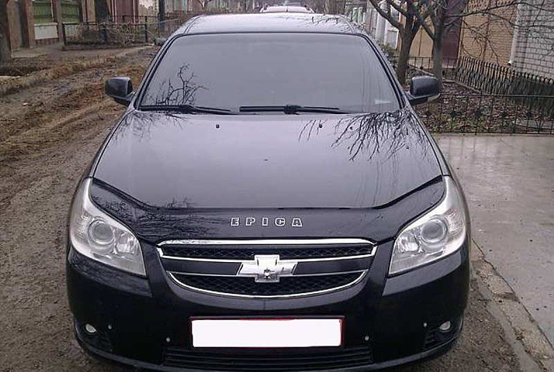 

Дефлектор капота (мухобойка) Chevrolet Epica 2006-