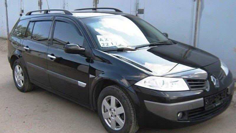 

Дефлекторы окон (ветровики) RENAULT Megane II wagon 5d 2002-2008