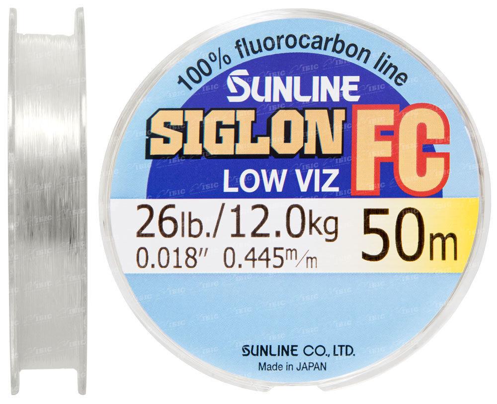 

Флюорокарбон Sunline SIG-FC 50m 0.445mm 12.0kg поводковый