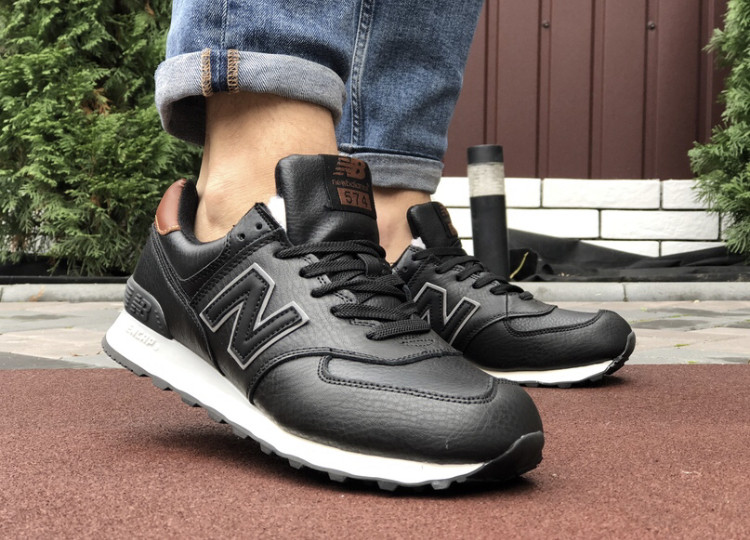 

Мужские зимние кроссовки New Balance 574 Натуральная Кожа