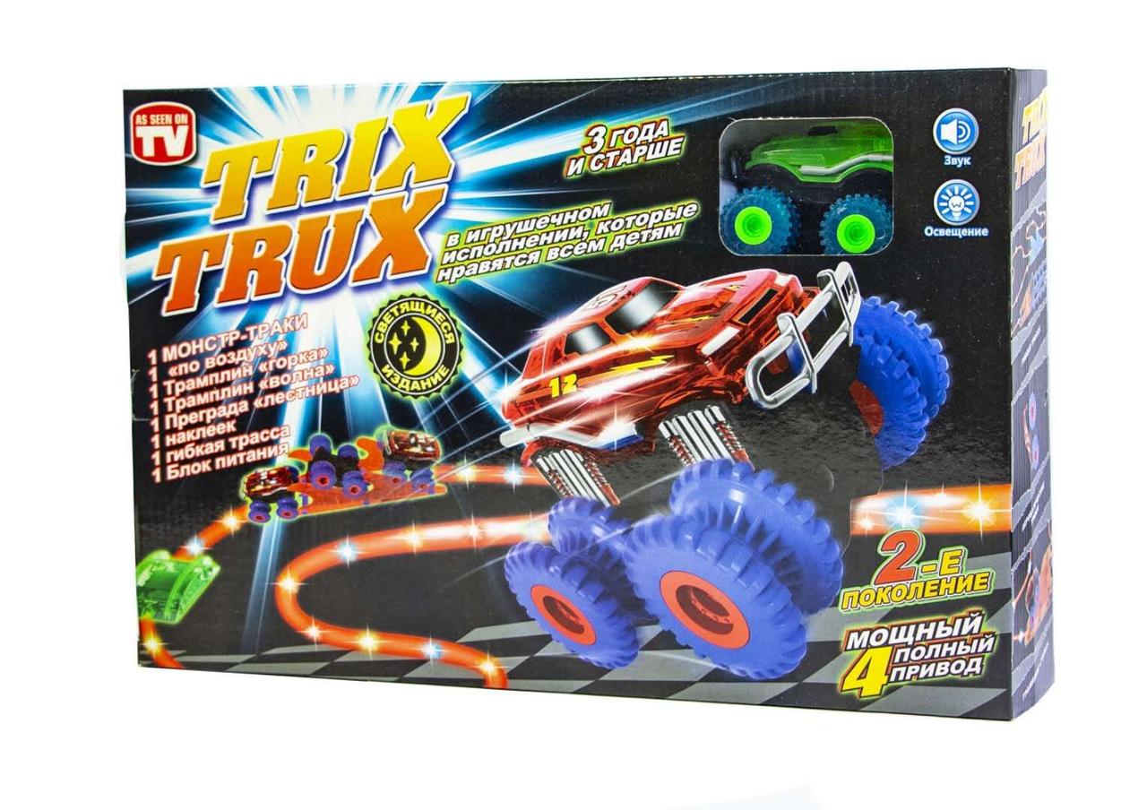 

Монстер-Траки Trix Trux LED светящийся трек и 1 машинка (1098102910)