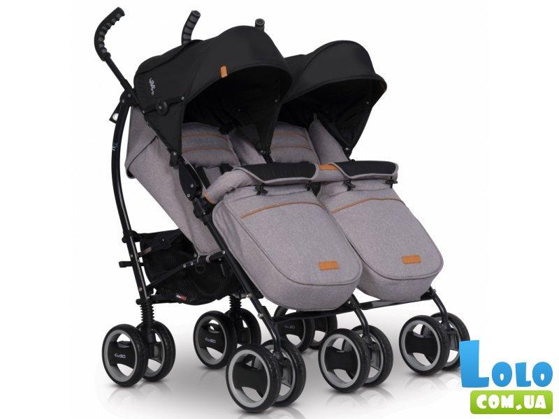 

Прогулочная коляска EasyGo Comfort Duo Grey Fox (серая) (35245), Серый