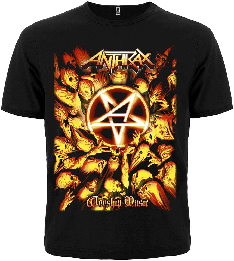 

Футболка Anthrax "Worship Music", Размер S