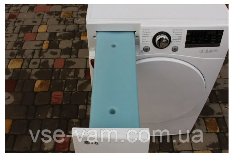 Сенсорна сушильна машина/сушка LG 7 - 8 kg. Тепловий насос А++ Фото 2