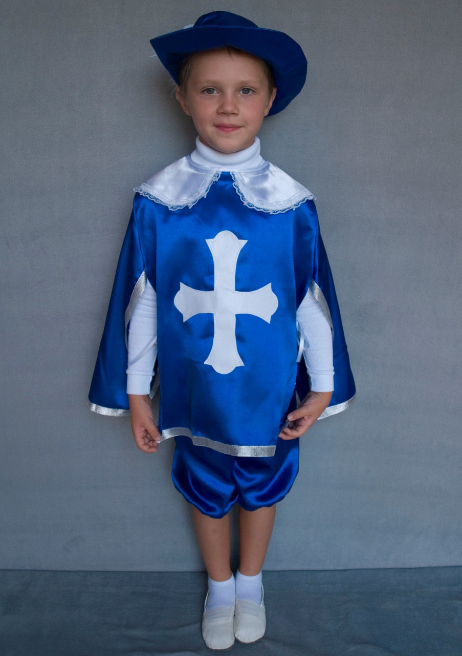 Карнавальний костюм Мушкетер №2 (синій)