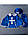 Карнавальный костюм Мушкетёр №2 (синий), фото 4