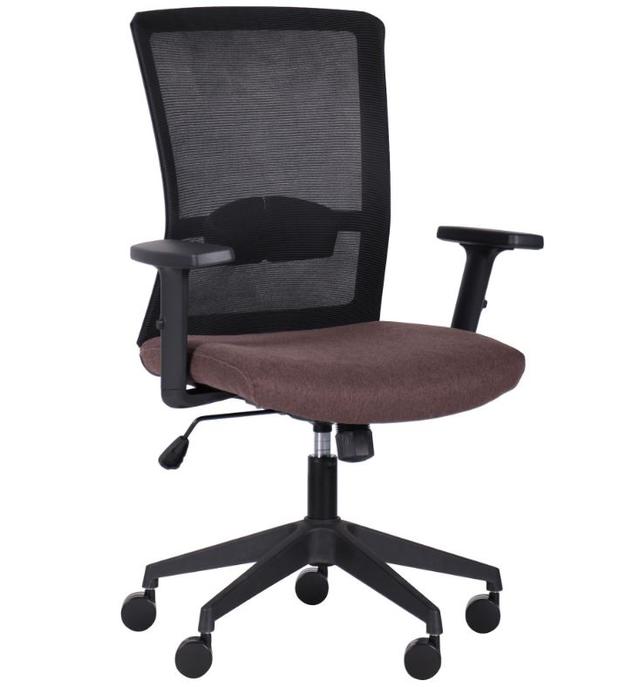 Кресло Uran Black сиденье Сидней-26/спинка Сетка SL-00 черная