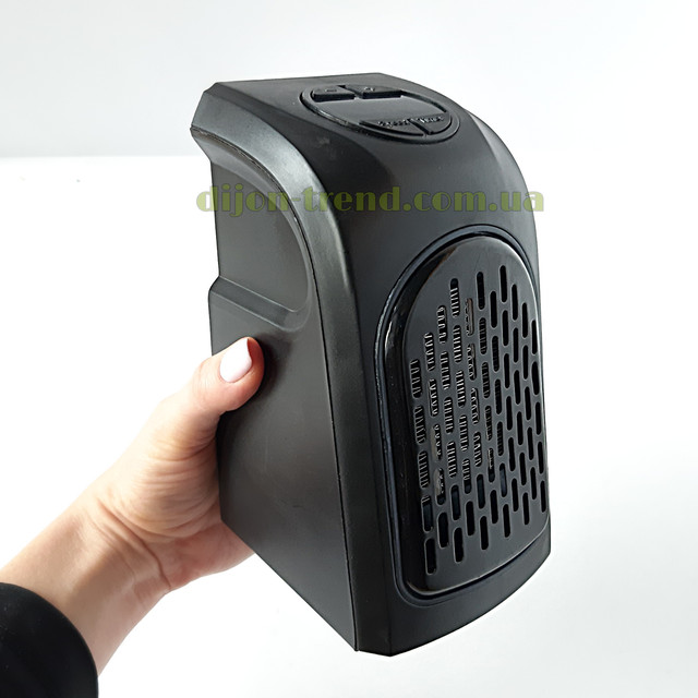 Термовентилятор handy heater 400 Вт портативный мини обогреватель с регулировкой температуры и таймером