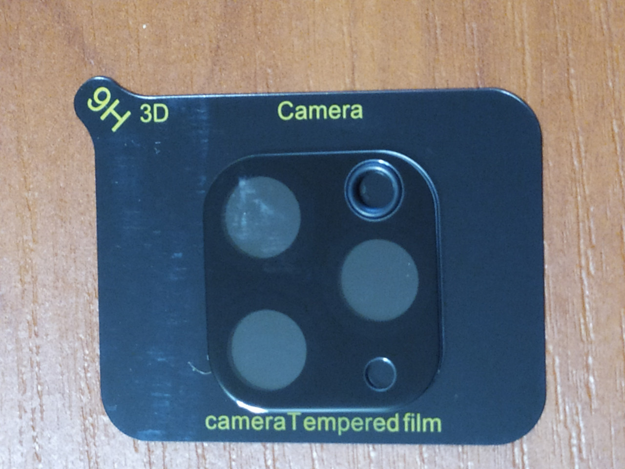 Стекло на камеру Camera  Tempered Glass 3D / 9H  iPhone 11 Pro  2019  (черное)