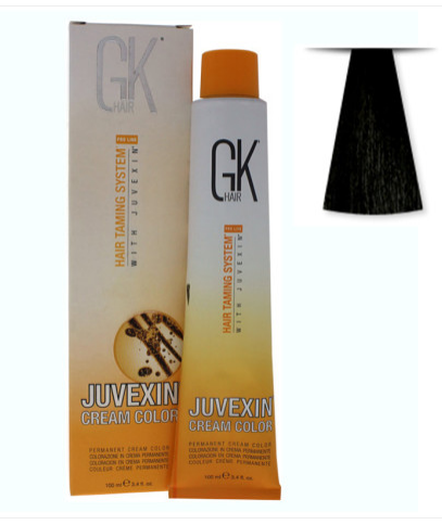 

GKhair Color - 1 Black, Global Keratin 100 мл