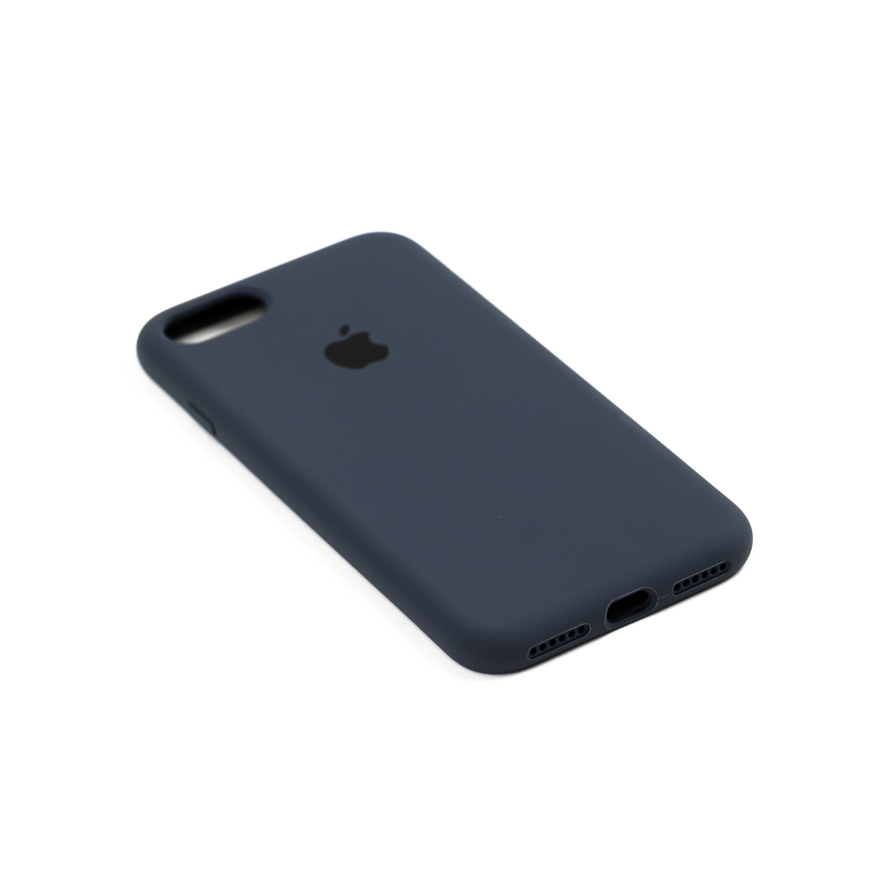 

Силиконовый чехол iPhone 7/8 Silicone Case FULL (C закрытой нижней частью), Белый