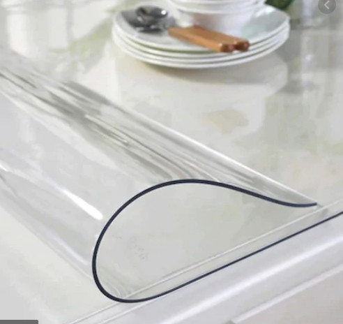 

Мягкое стекло Силиконовая скатерть для мебели Soft Glass (1.2х1.8м) толщина 0.5 мм Прозрачная, Прозрачный