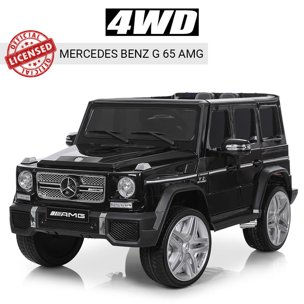 

Детский электромобиль Mercedes Gelandewagen (4 мотора по 35W, MP3, FM) Джип Bambi M 3567EBLRS-2(4WD)) Черный