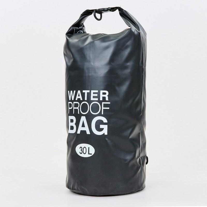 

Водонепроницаемый гермомешок с плечевым ремнем Waterproof Bag 30л TY-6878-30 (PVC,цвета в ассортименте )