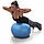 Мяч для фитнеса Profitball 65 см , гимнастический мяч для фитнеса фитбол, фото 3