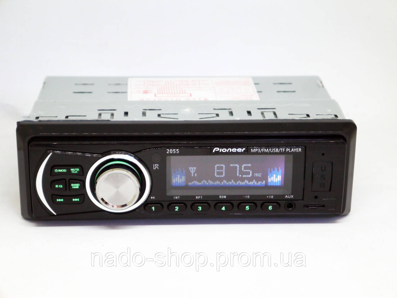 

Автомагнитола Pioneer 2055 ISO - MP3+FM+USB+SD карты памяти +AUX 4x50W