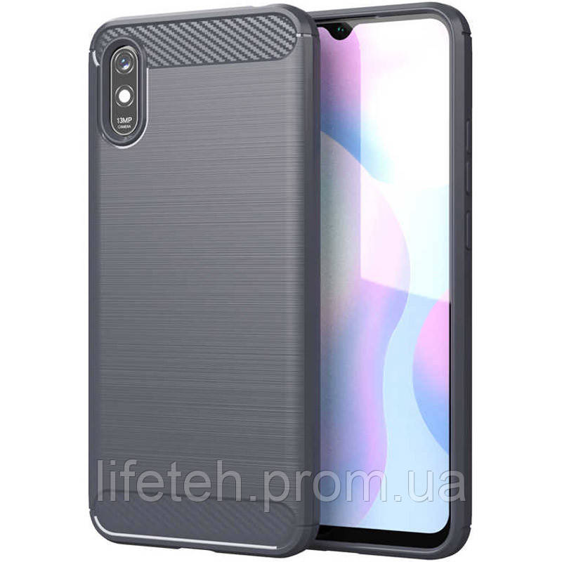 

TPU чехол Slim Series для Xiaomi Redmi 9A, Серый