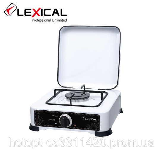 

Настольная газовая плита LEXICAL LGS-2811-1 одноконфорочная 2.2KW