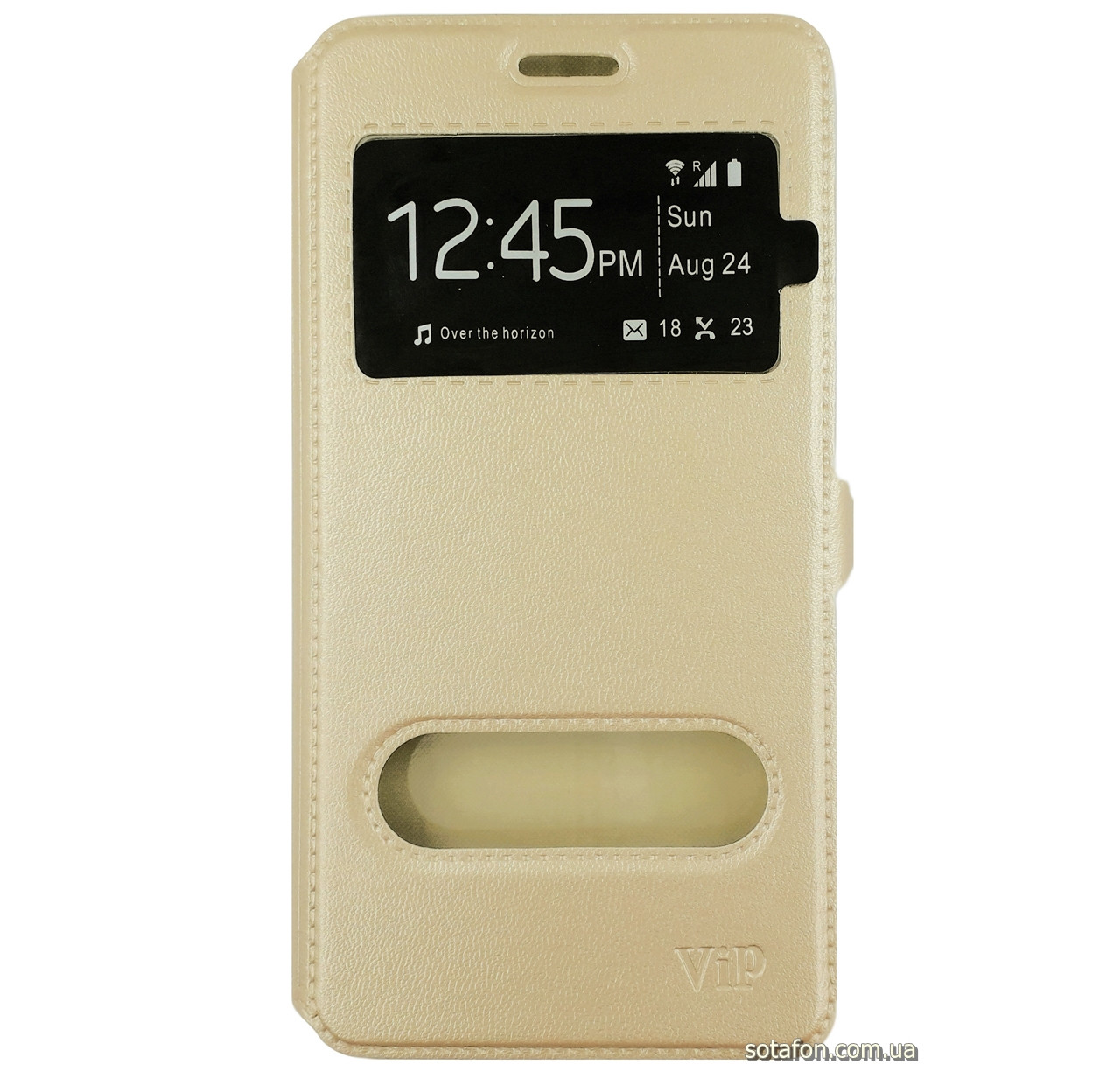 

Чехол-книжка ViP 2 Window для Huawei P Smart Plus / Nova 3i Золотой