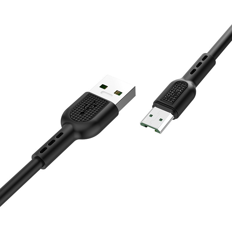 

Дата кабель Hoco X33 Surge USB to MicroUSB (1m, Черный