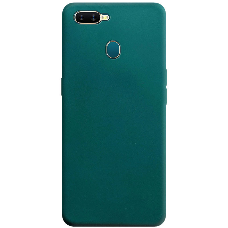 

Силиконовый чехол Candy для Oppo A5s / Oppo A12, Зеленый / forest green