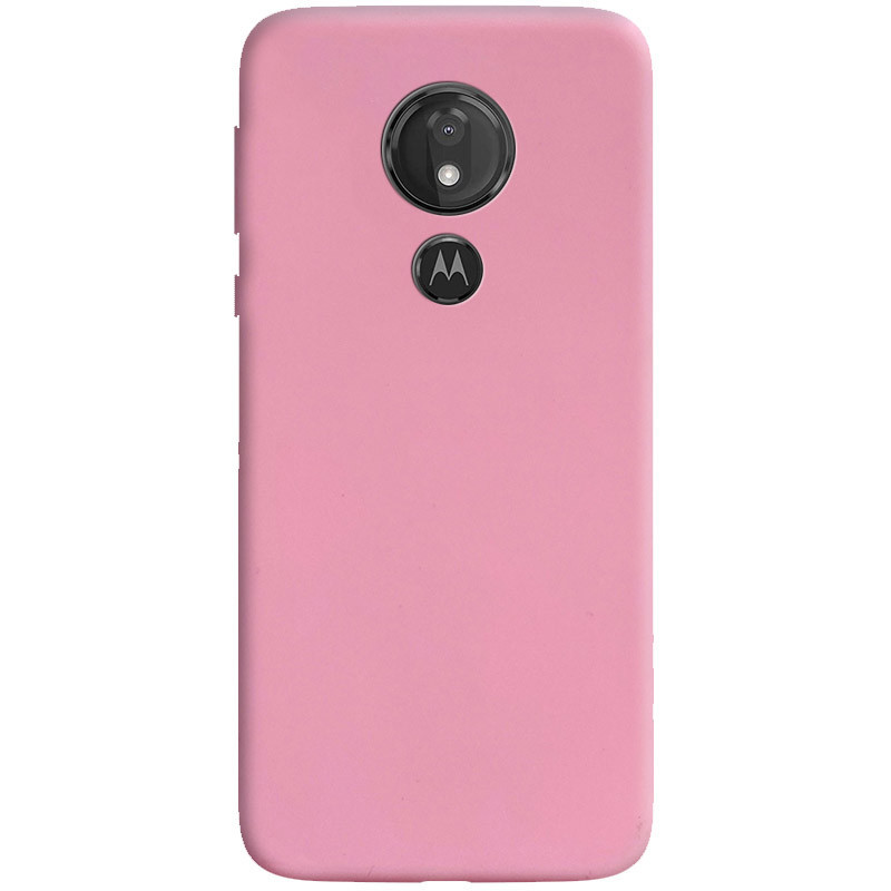 

Силиконовый чехол Candy для Motorola Moto G7 Power, Розовый