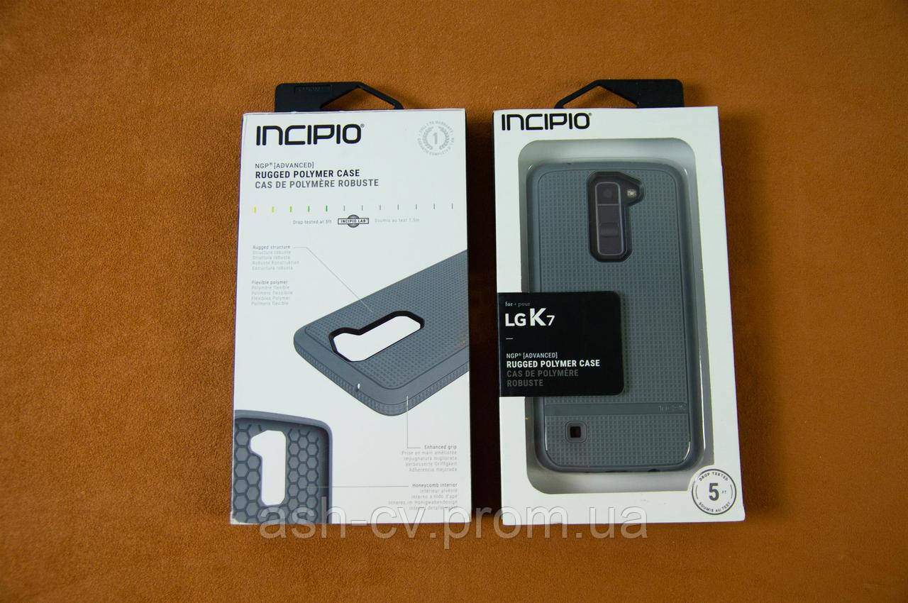

Противоударный чехол бампер, Incipio LG K7 (Gray)
