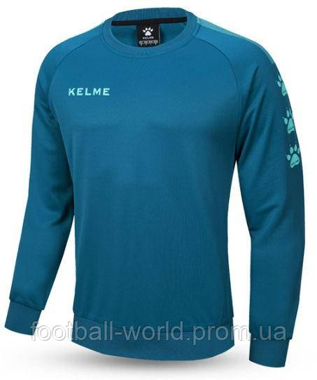 

Реглан Kelme Knitted round neck sweater т.бирюзовый 3891370.4012