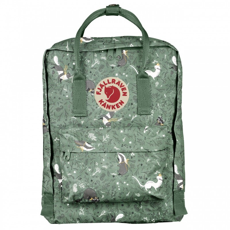 

Городской Рюкзак Fjallraven Kanken Classic Art 16 л Green Fable зеленый