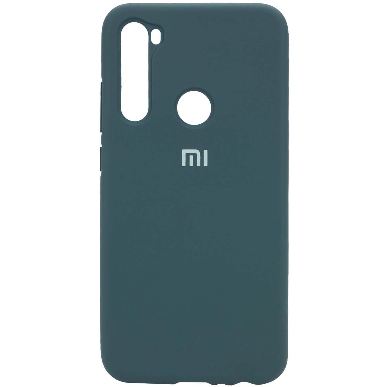 

Чехол Silicone Cover Full Protective (AA) для Xiaomi Redmi Note 8T Зеленый / Pine green