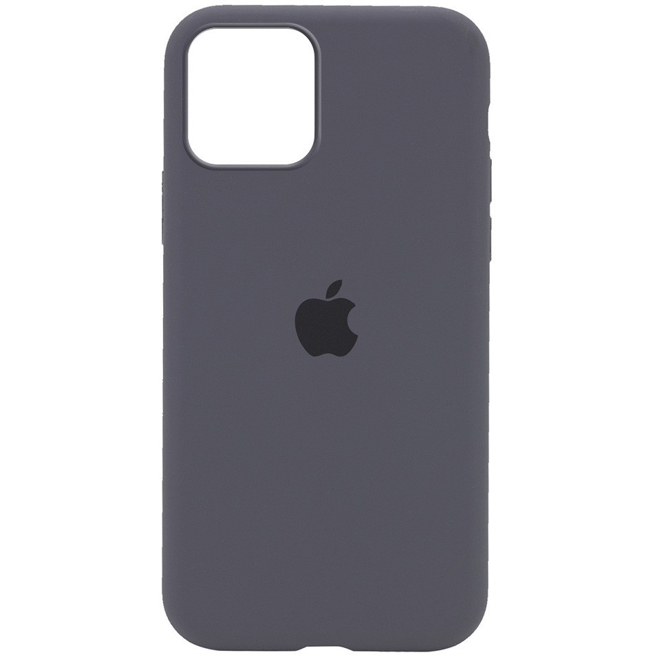 

Чехол Silicone Case Full Protective (AA) для Apple iPhone 12 Pro Max (6.7") Серый / Dark Grey