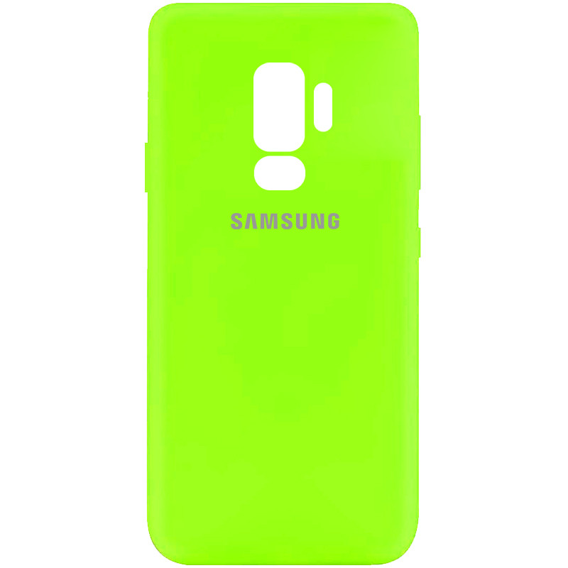 

Чехол Silicone Cover My Color Full Protective (A) для Samsung Galaxy S9+ Салатовый / Neon Green