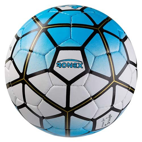 Мяч футбольный Grippy Ronex PL(ORDEM), голубой