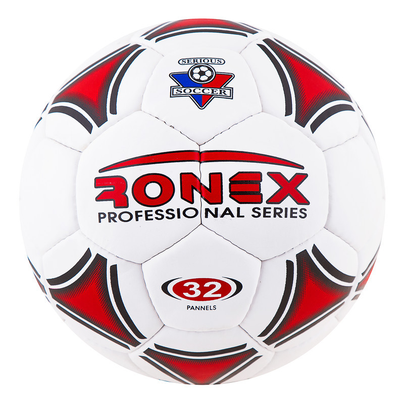 Мяч футбольный Grippy Ronex Professional, красный