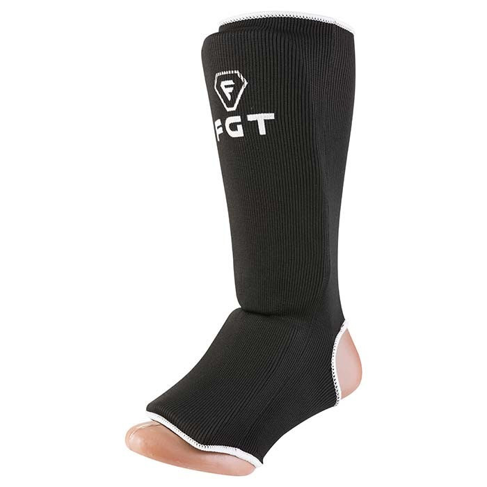 Защита для ног черная FTG, х/б, эластан, размер L