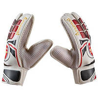 Вратарские перчатки World Sport Latex Foam ARSENAL, бело-красные, р.8, фото 3