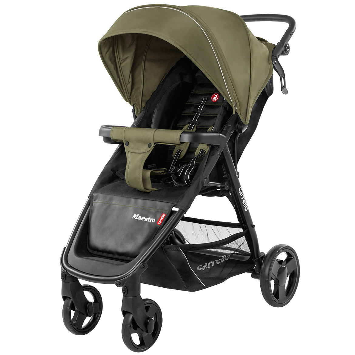 

Коляска прогулочная CARRELLO Maestro CRL-1414 Wild Olive +дождевик L /1/ MOQ