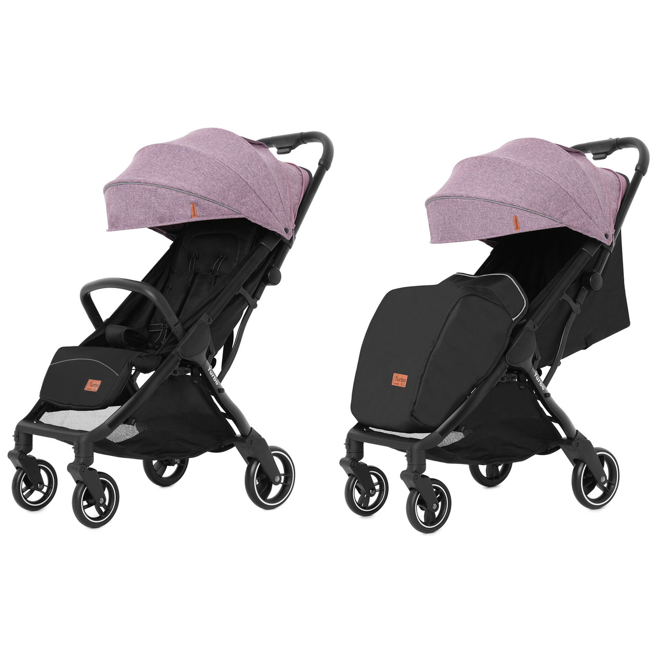 

Коляска прогулочная CARRELLO Turbo CRL-5503 Grape Pink +дождевик S /1/ MOQ