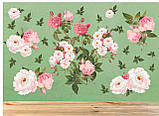 Вінілова наклейка для декору стіни "Троянди", фото 2