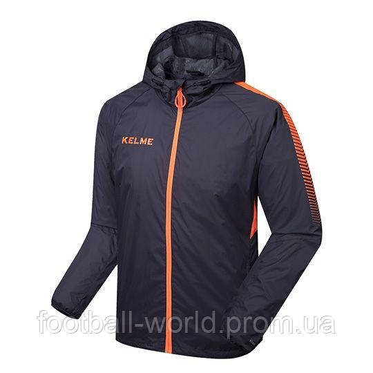 

Ветровка Kelme Windproof т.серо-оранжевая K081.9251