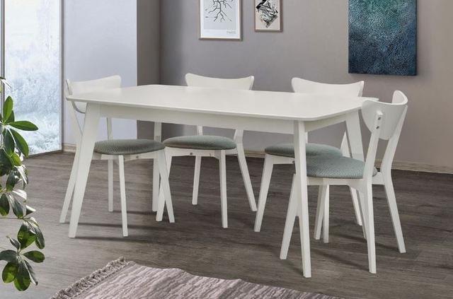 Комплект обеденный Модерно стол + стулья 4 шт белый