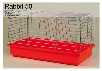 

Клетка для грызунов КРОЛИК-50 G074 Интер-зоо Хромированная 50х28х30см