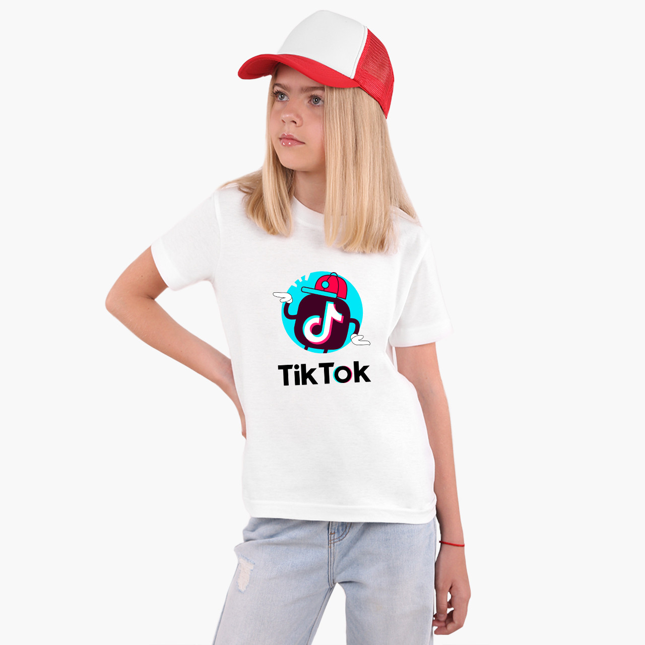 

Футболка детская ТикТок (TikTok) Белый (9224-1712-4)