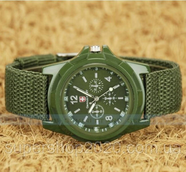 Мужские часы Gemius Army, цвет зеленый