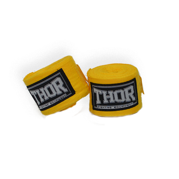 

Бинт эластичный для бокса THOR 400 см. /желтый бинты защитные для рук