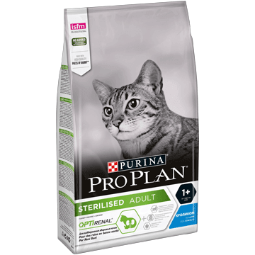 

Pro Plan (Про План) Sterilised Rabbit корм для кастрированных котов с кроликом, 10 кг