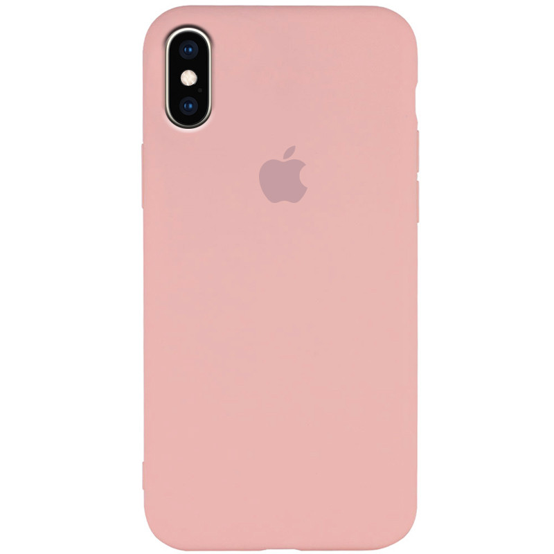 

Чехол Silicone Case Slim Full Protective для Apple iPhone X / XS (5.8"), Розовый / pink