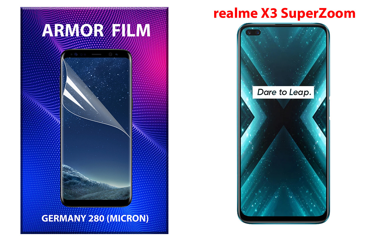 

Полиуретановая пленка realme X3 SuperZoom