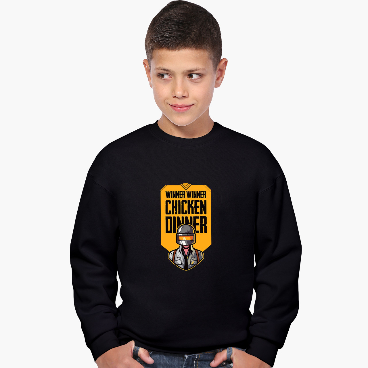 

Свитшот для мальчика Пабг (Pubg) (9509-1182-6) Черный 158 см